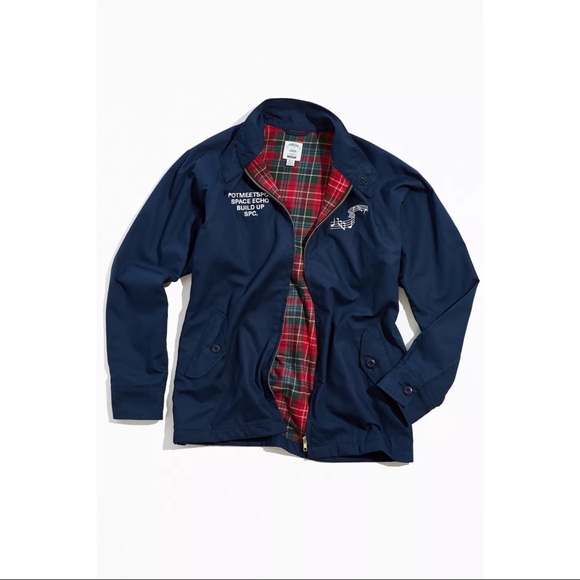 NWT Pot Meets Pop Hash Harrington Jacket